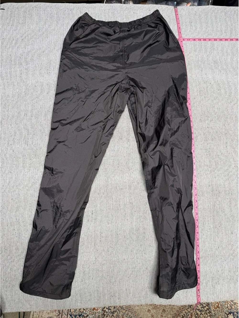REI Black Elements Stow Away Pocket Outdoor Pants
